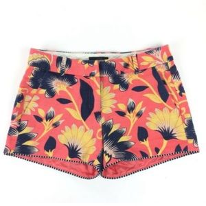 J Crew Hibiscus Floral Shorts